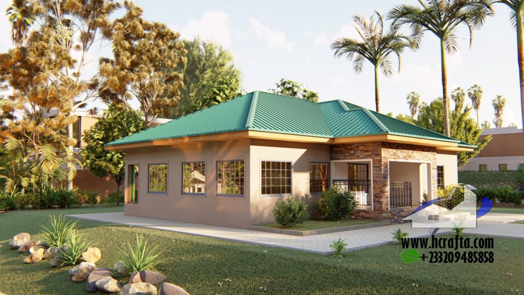 3 Bedroom house Plan