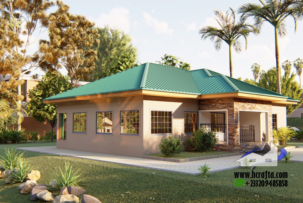 3 Bedroom house Plan