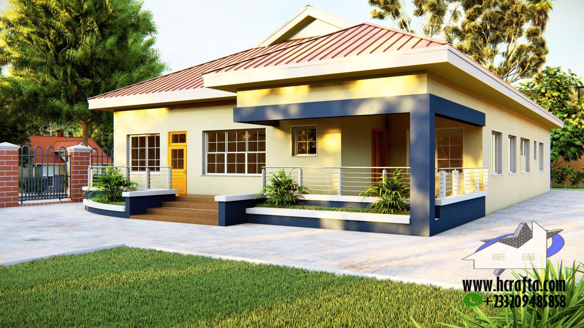 hcrafta 3 Bedroom Floor Plan