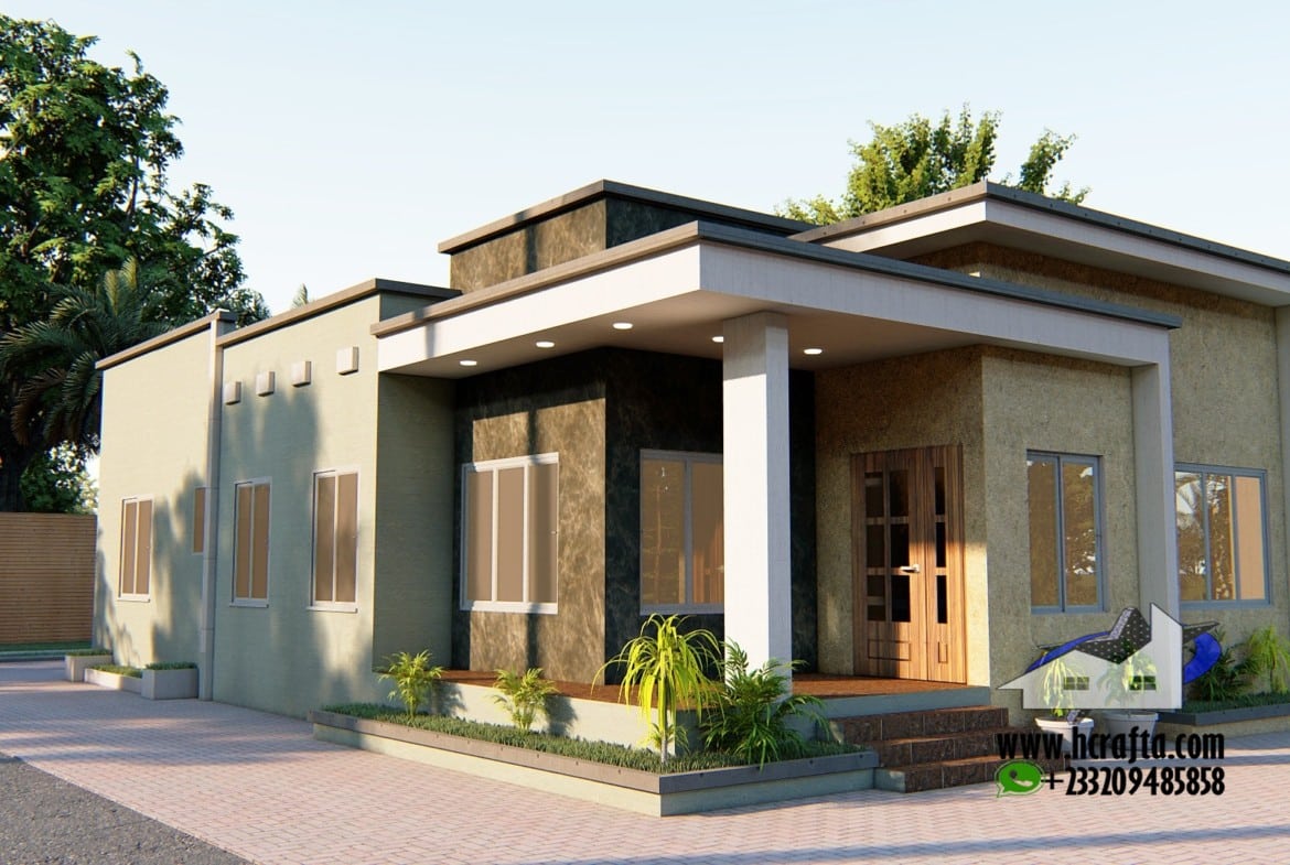 3 Bedroom modern house design