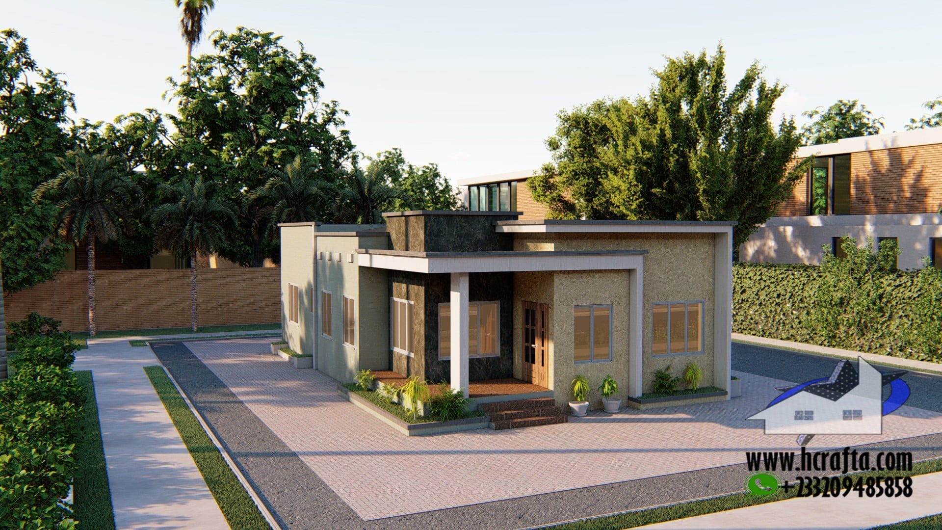 3 Bedroom modern house design