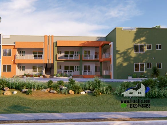 1, 2 Bedroom residence flat