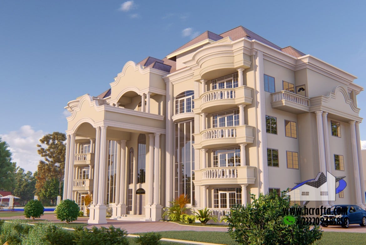 mansion house plan design