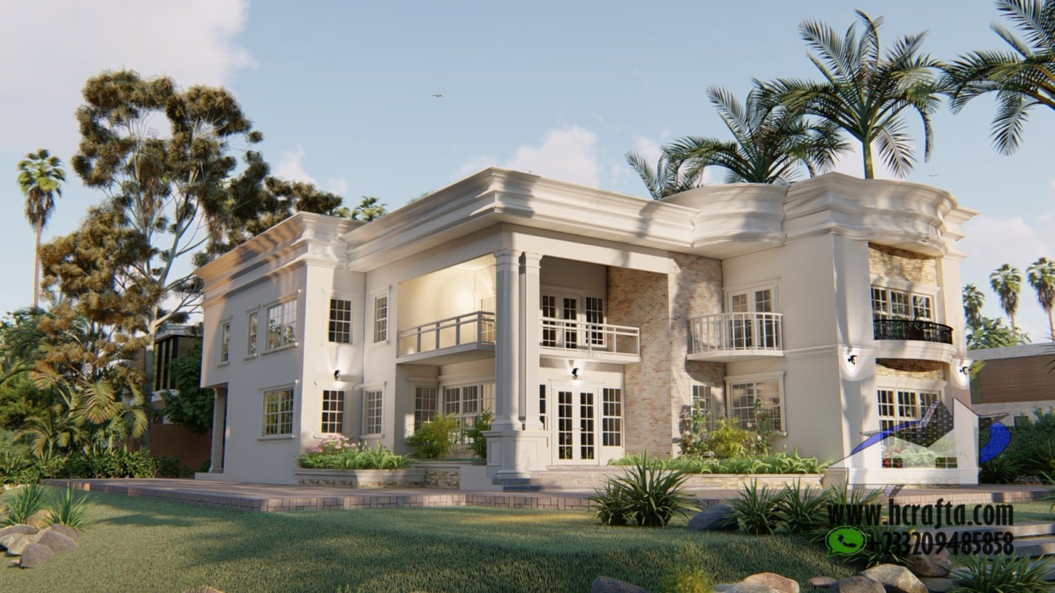 Elegant 6 Bedroom Home exterior