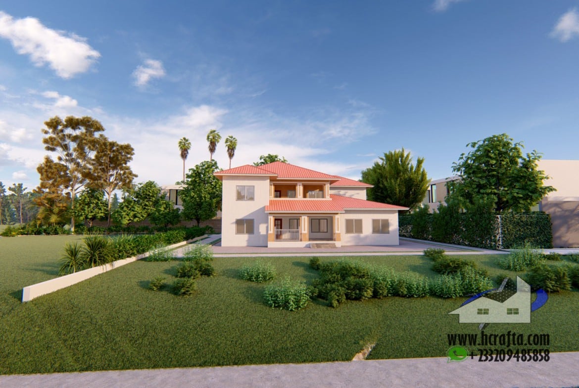 7 Bedroom House Plan - Modern Home Design