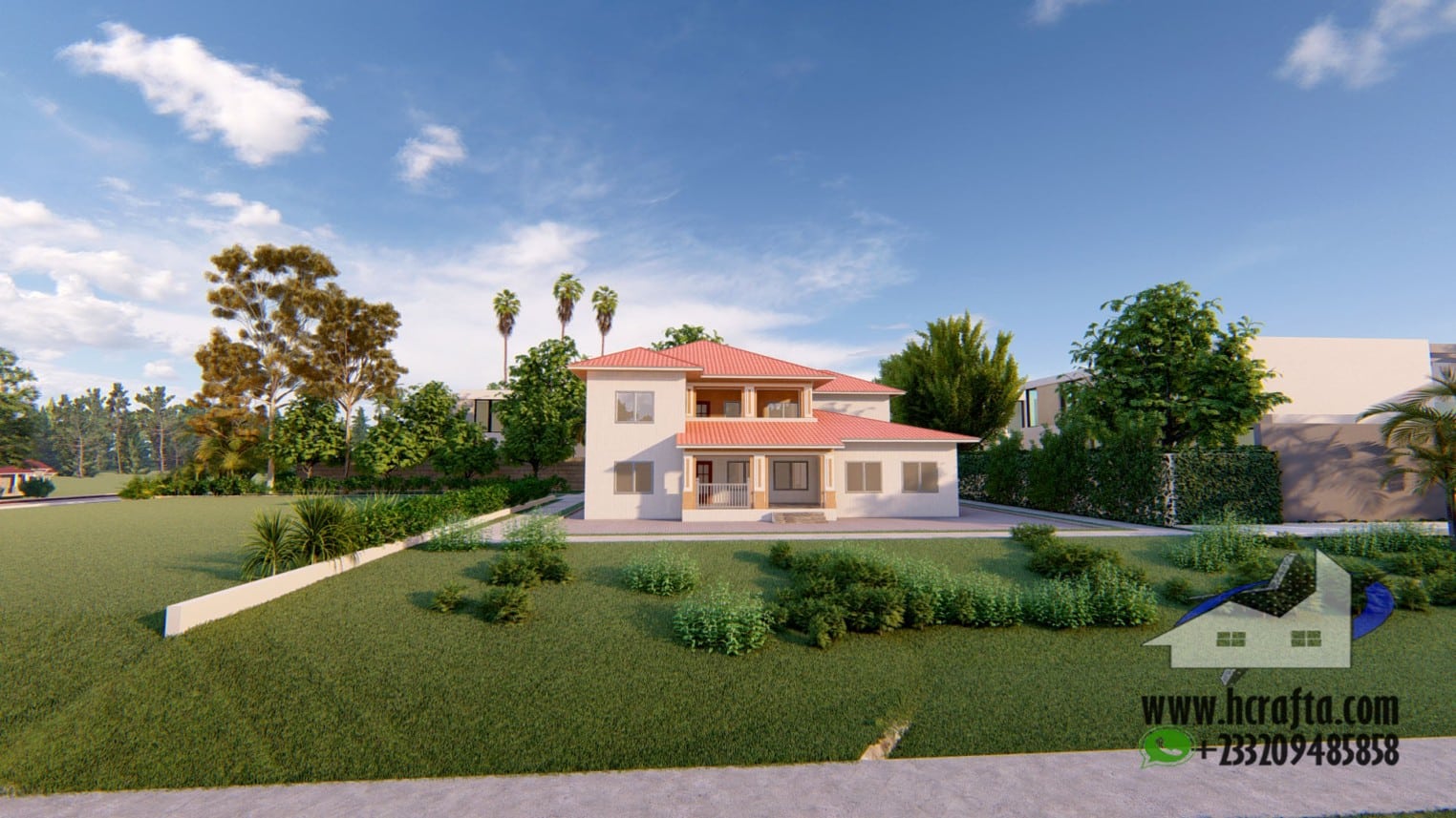 7 Bedroom House Plan - Modern Home Design