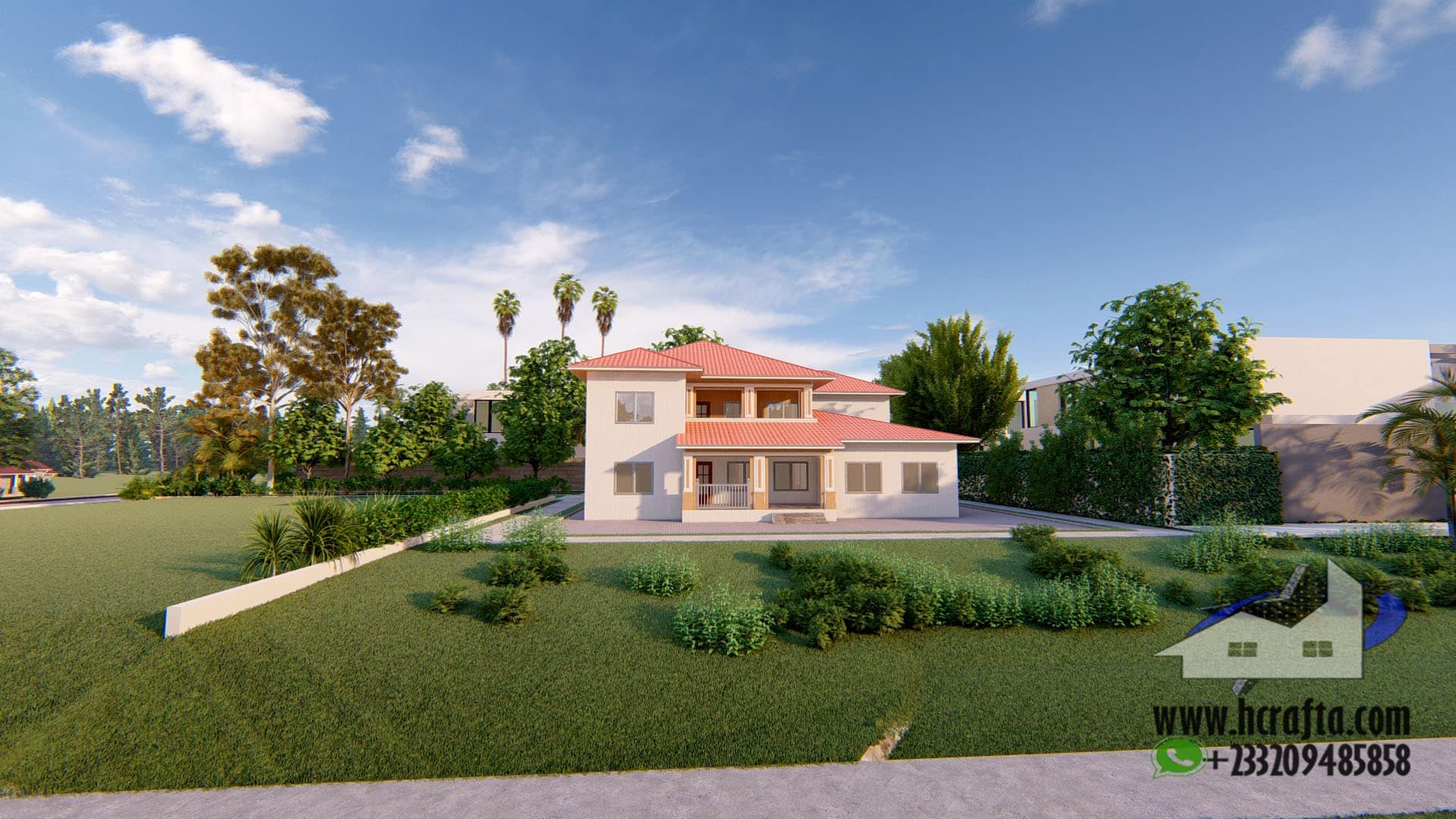 7 Bedroom House Plan - Modern Home Design