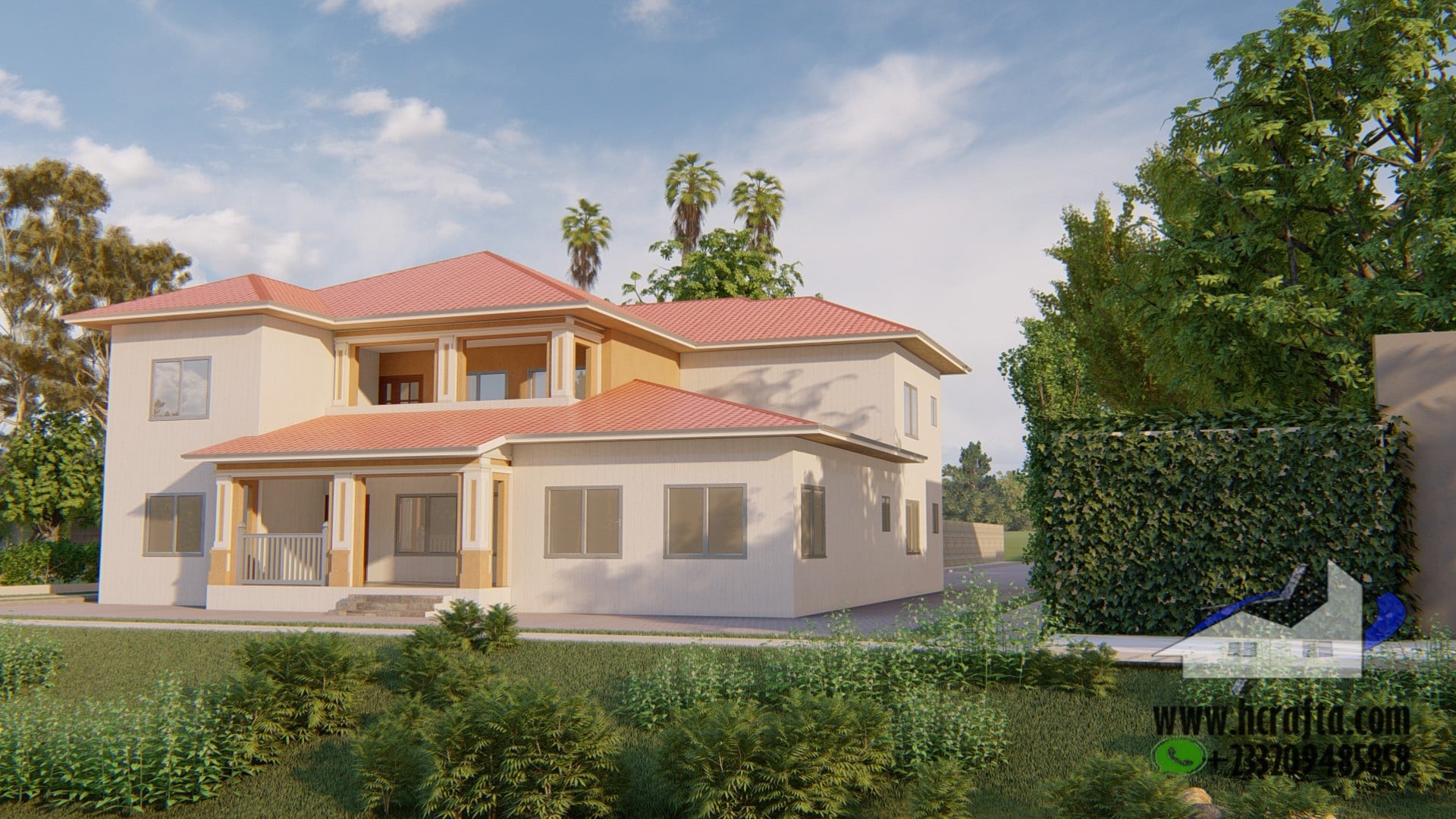 7 Bedroom House Plan - Modern Home Design