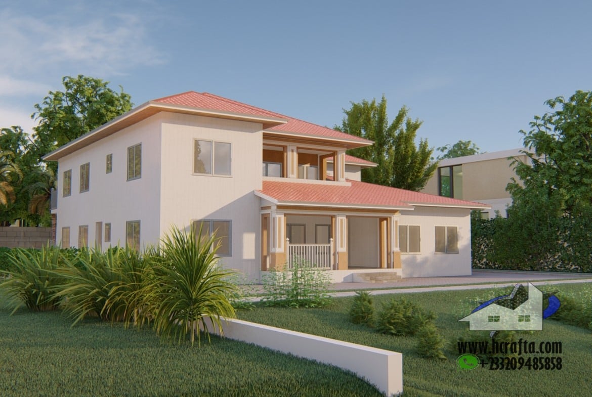 7 Bedroom House Plan - Modern Home Design