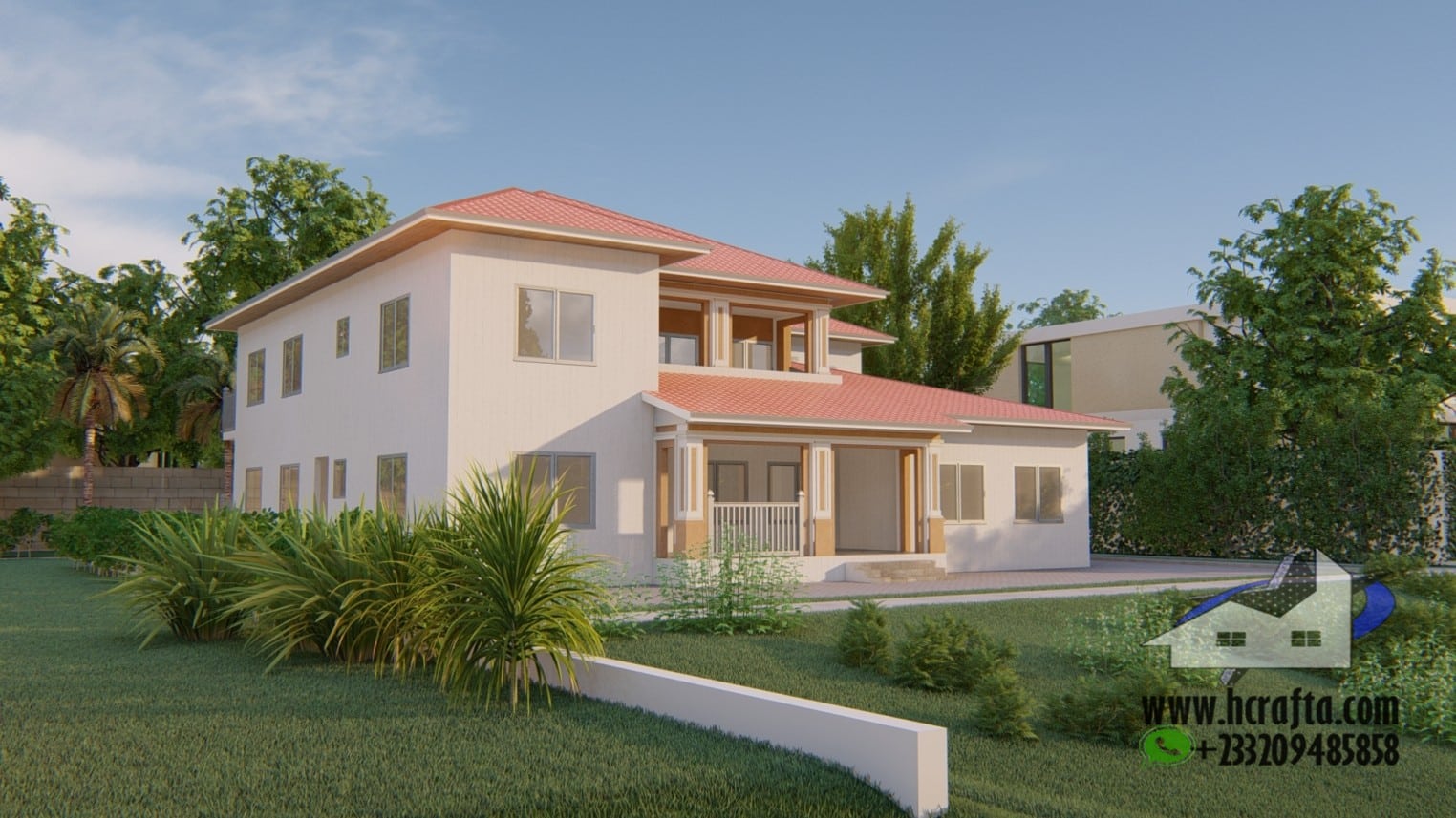 7 Bedroom House Plan - Modern Home Design