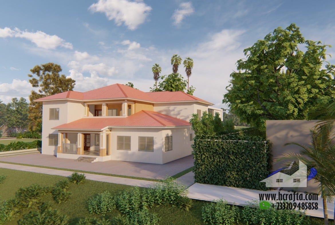 7 Bedroom House Plan - Modern Home Design