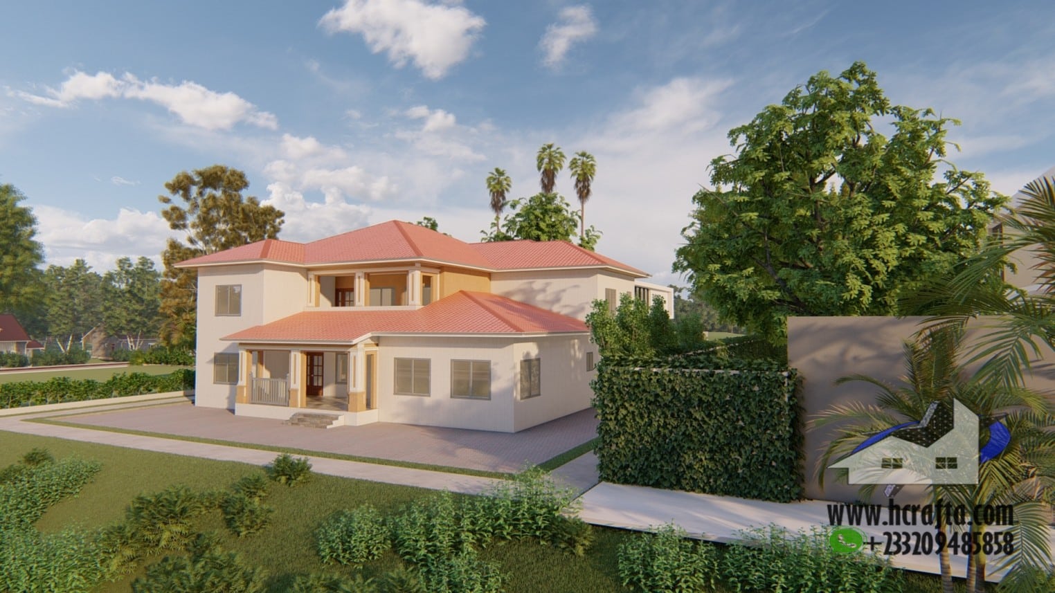 7 Bedroom House Plan - Modern Home Design