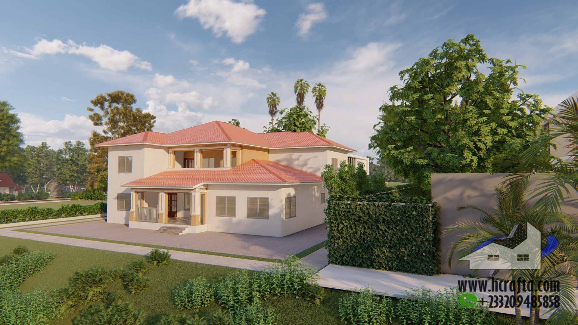 7 Bedroom House Plan - Modern Home Design