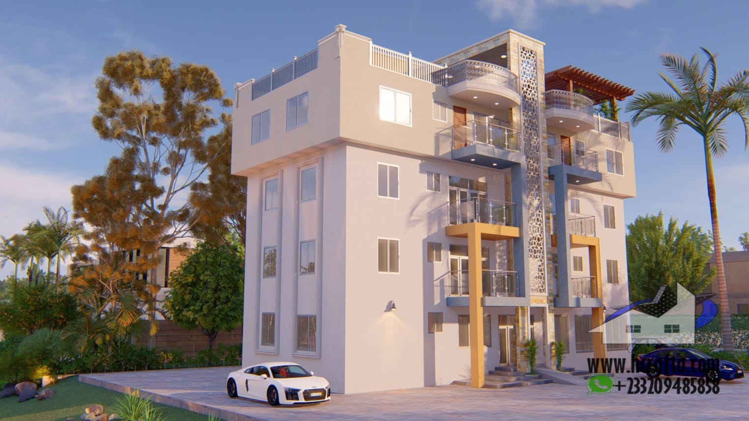 Modern Hotel Apartments Design