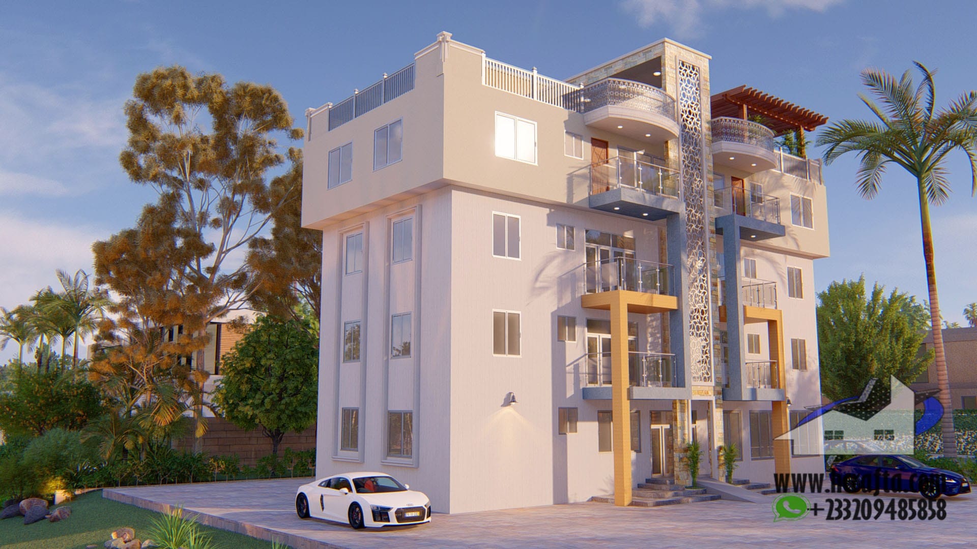 Modern Hotel Apartments Design