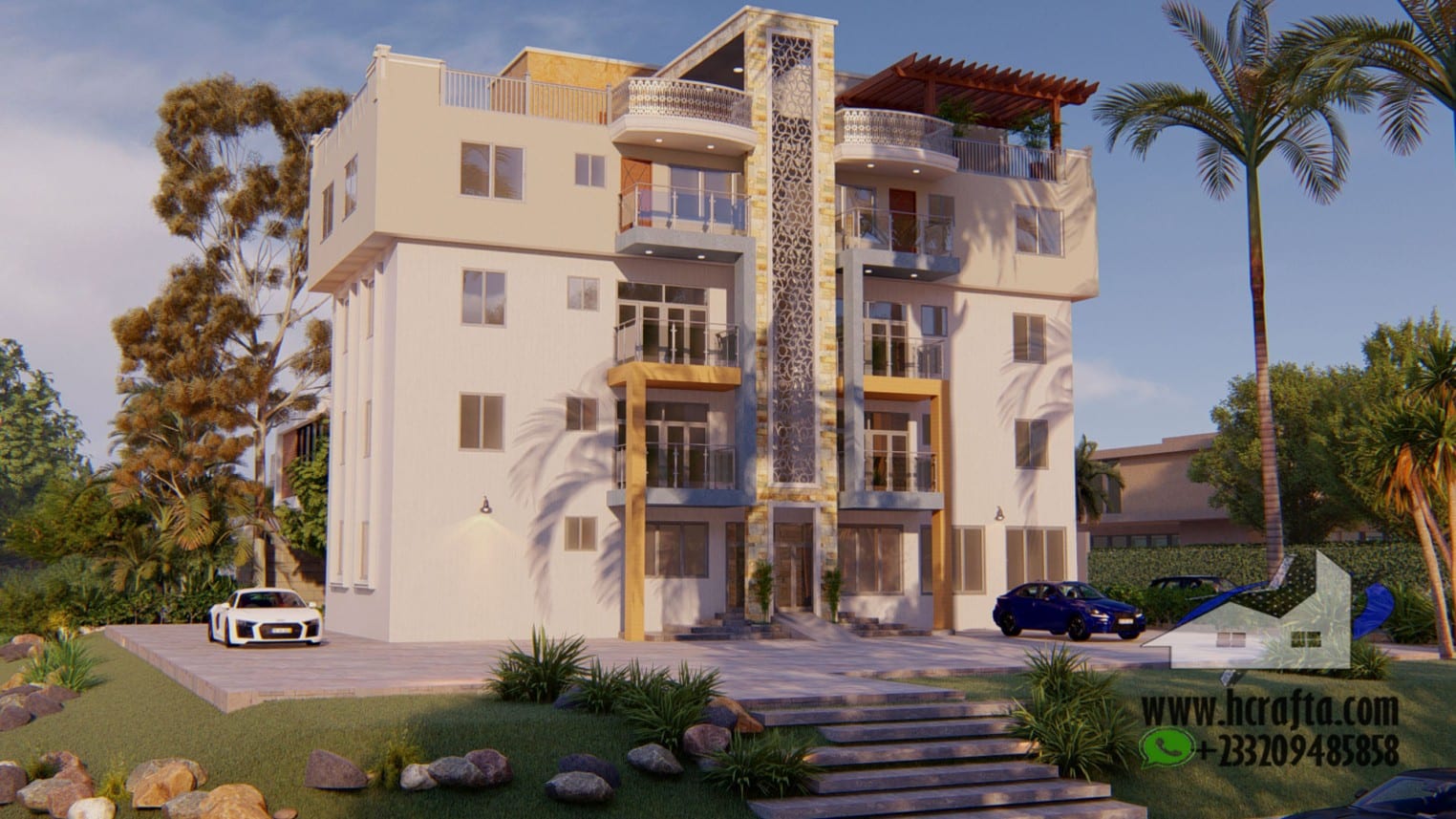 Modern Hotel Apartments Design