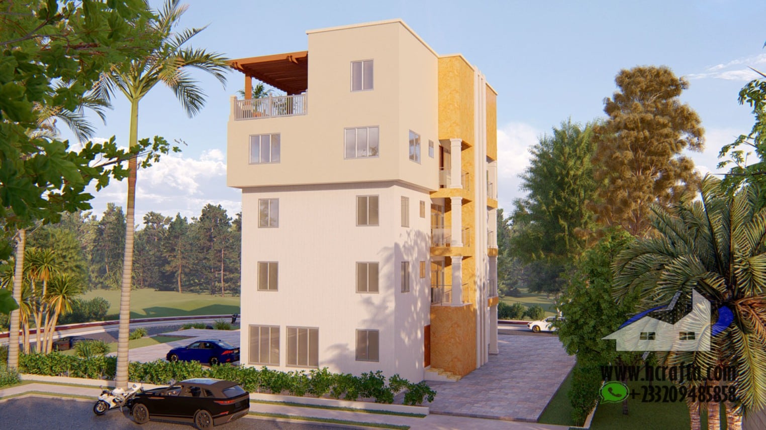 Modern Hotel Apartments Design