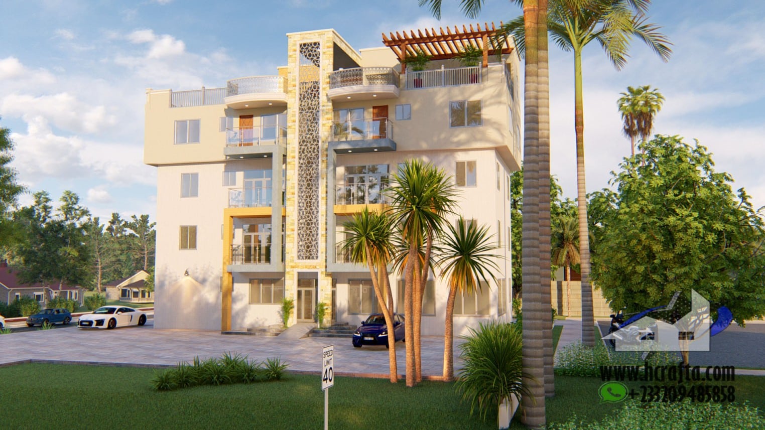 Modern Hotel Apartments Design