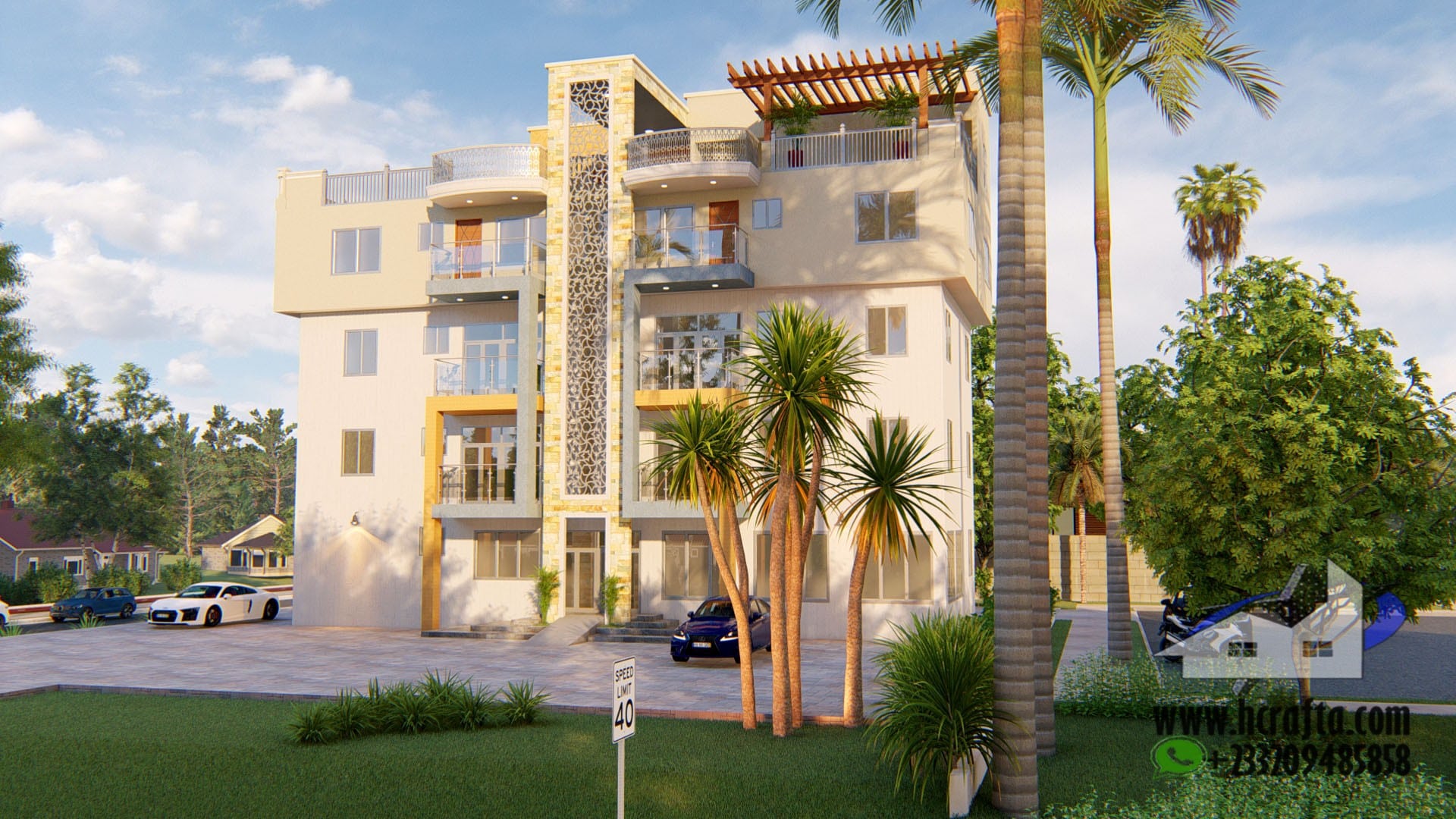 Modern Hotel Apartments Design