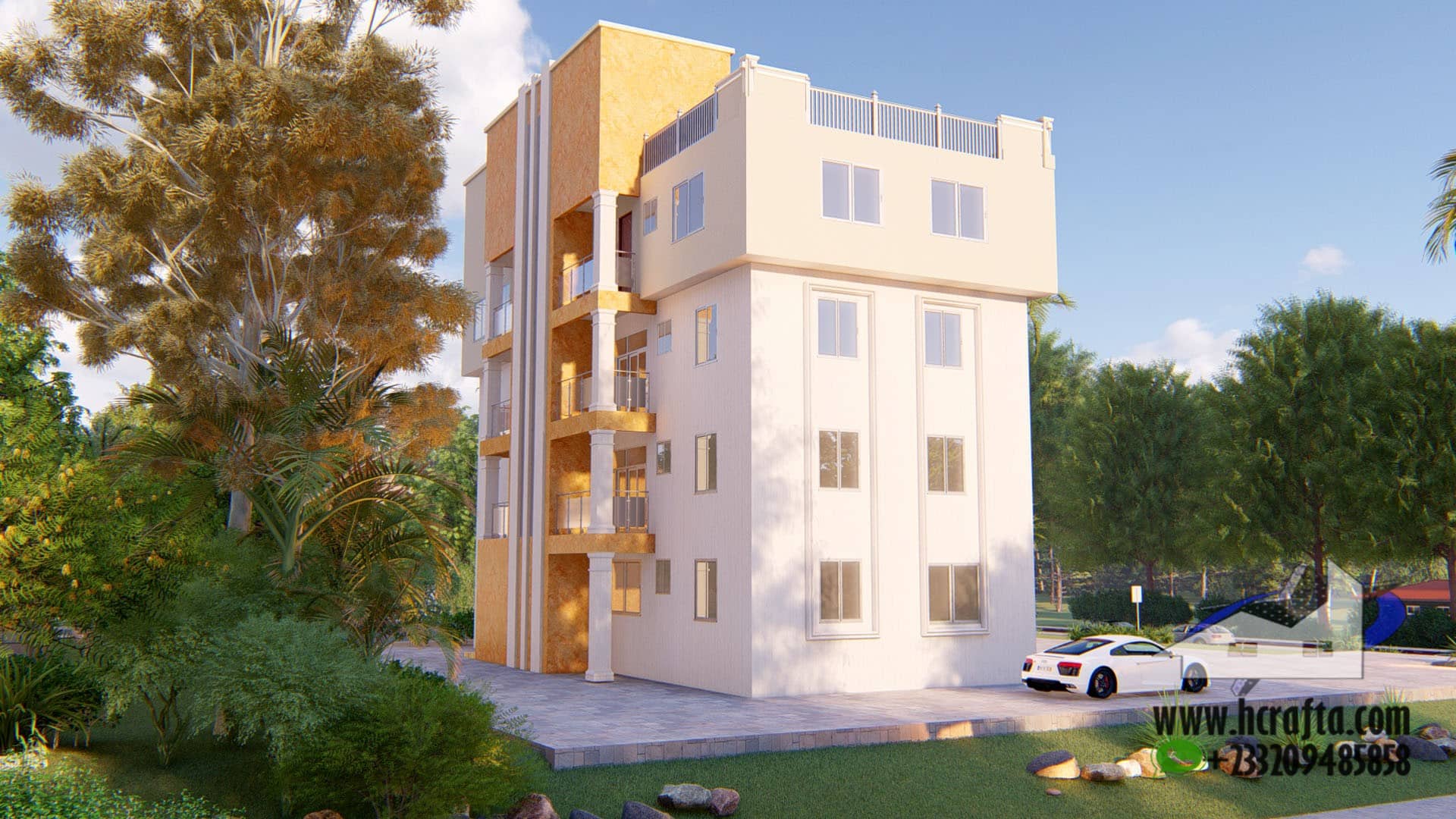 Modern Hotel Apartments Design