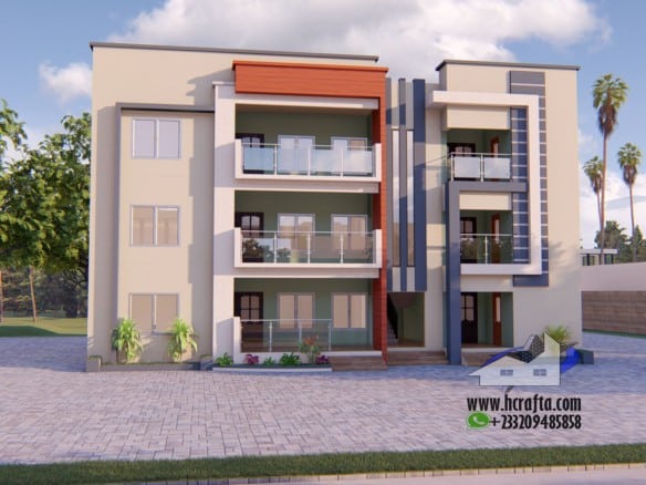 Modern 1-2 Bedroom Apartment with Elegant exterior Design
