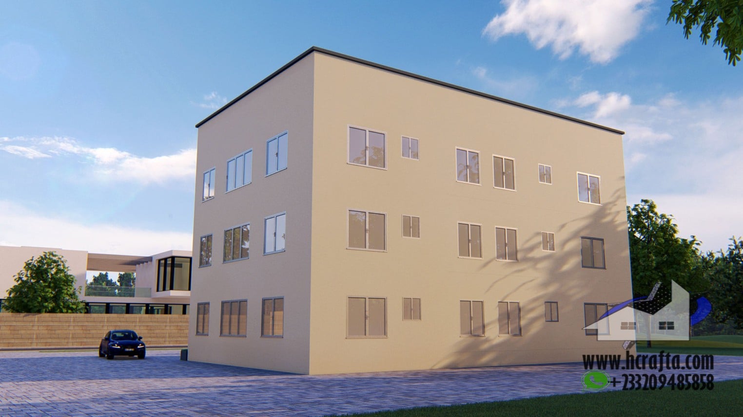 Modern 1-2 Bedroom Apartment with Elegant exterior Design