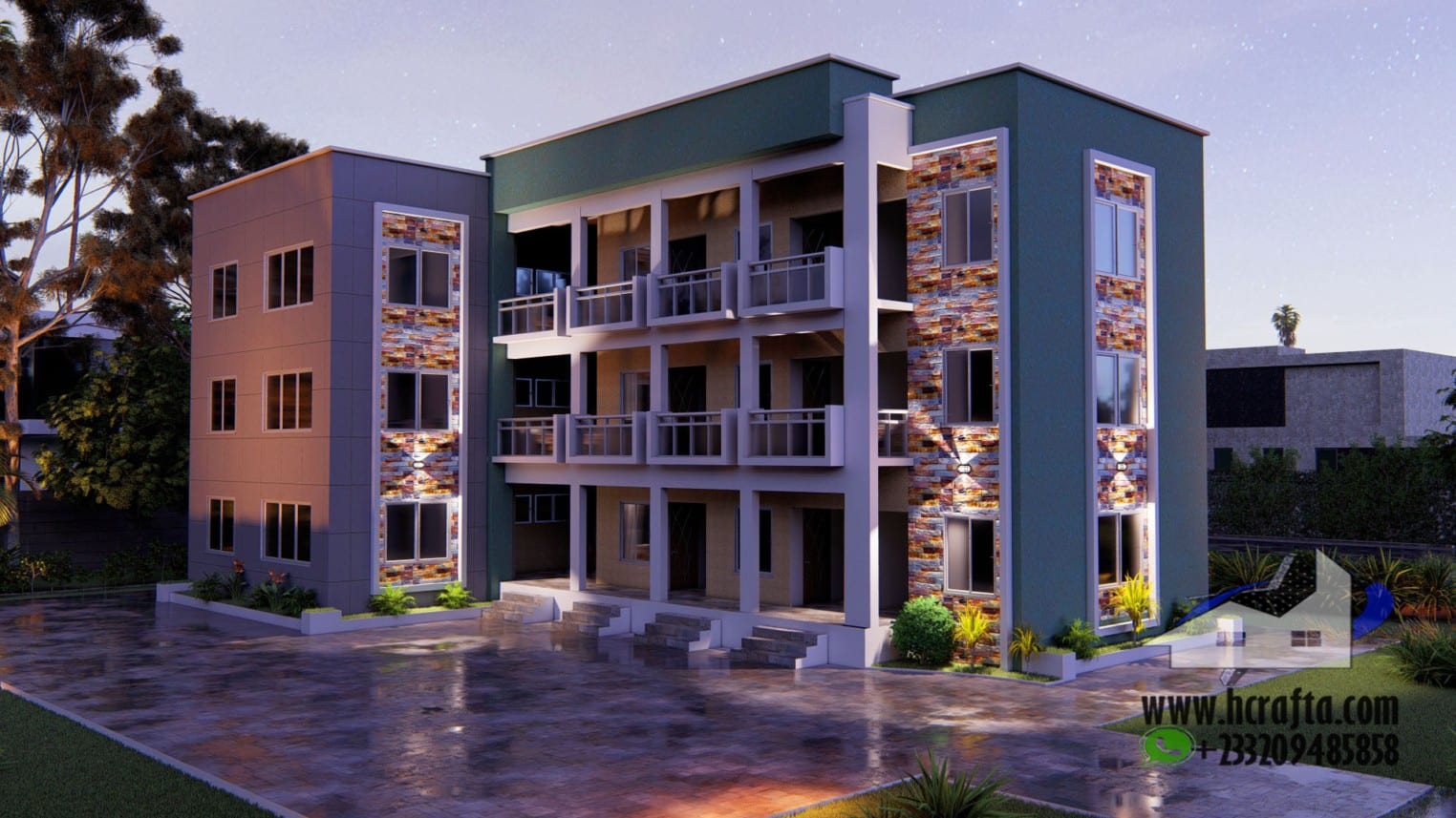 Modern Hostel Design with Cozy exteriors