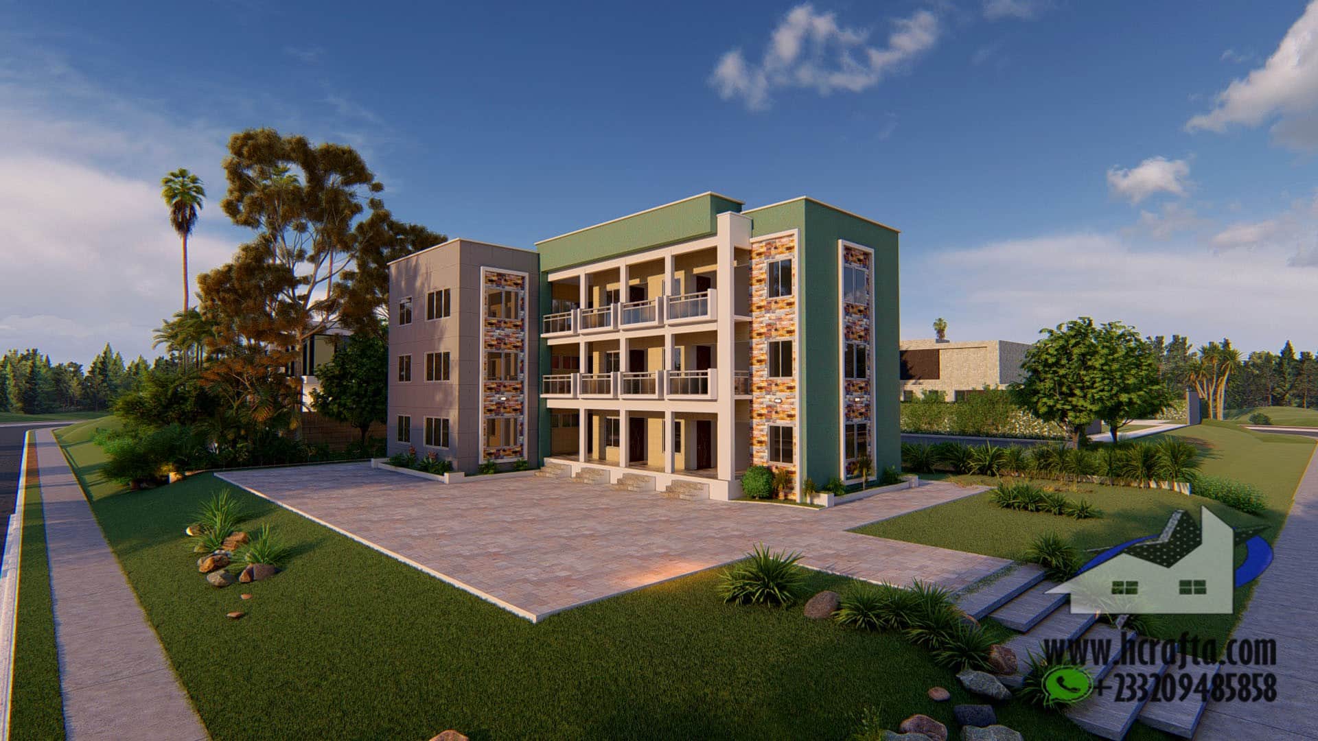 Modern Hostel Design with Cozy exteriors