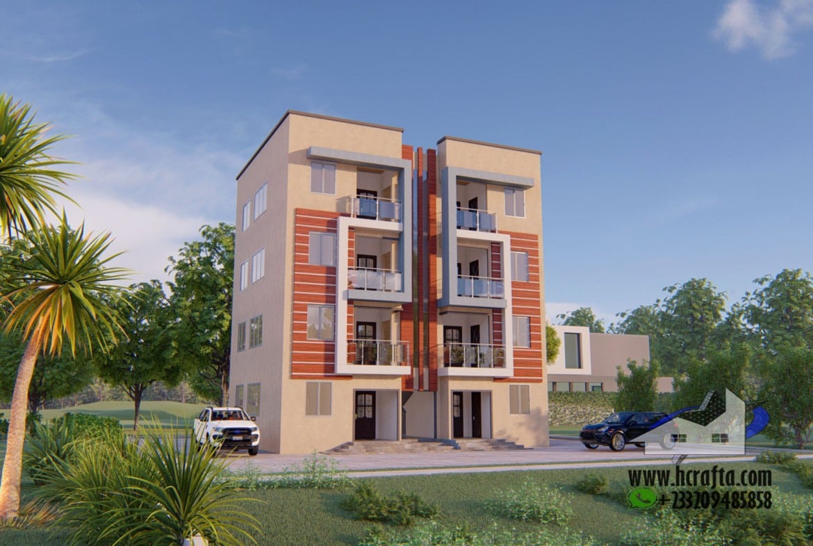 Modern Ghana Architecture Company Building