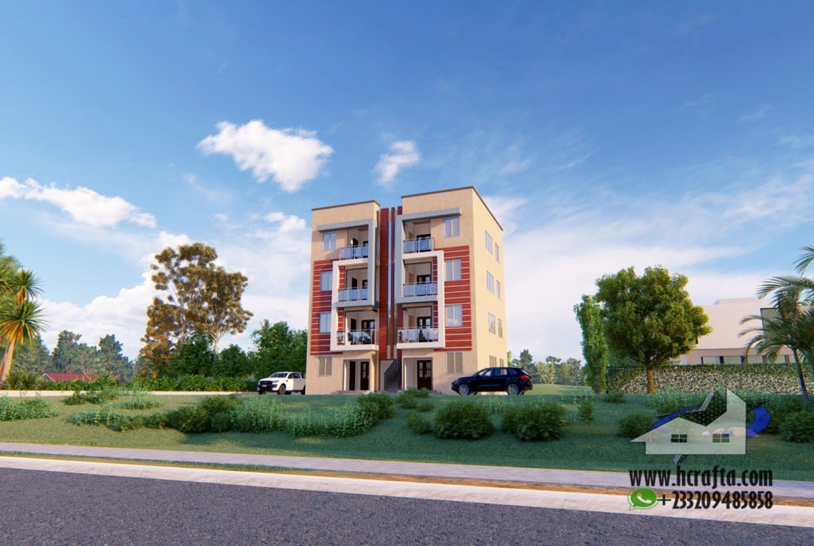 Modern Ghana Architecture Company Building