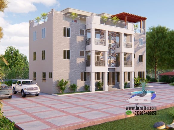 Modern Hotel Apartments Design