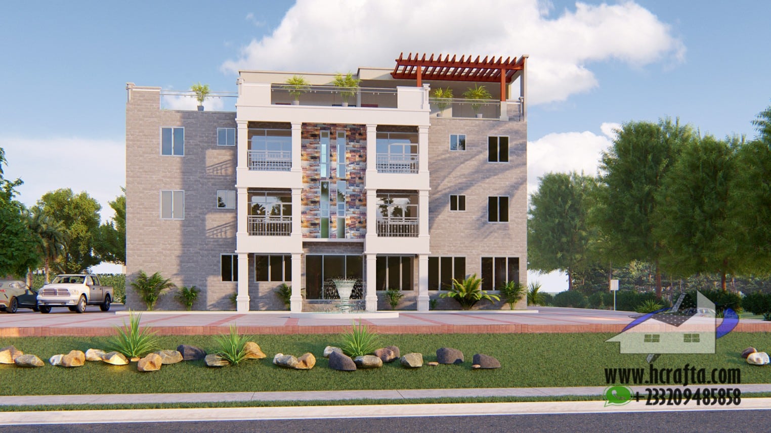 Modern Hotel Apartments Design