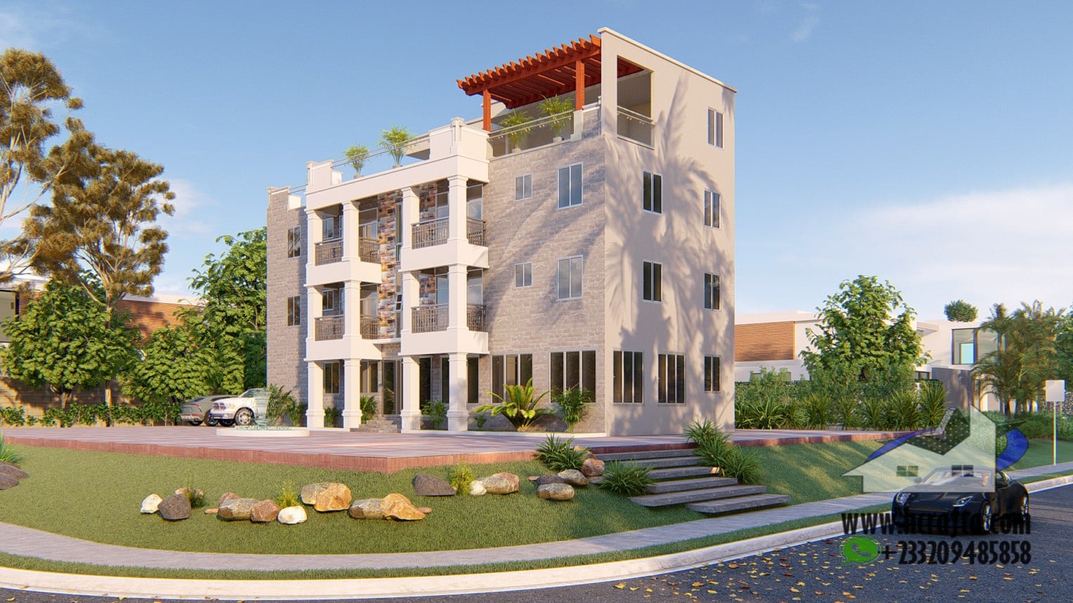 Modern Hotel Apartments Design