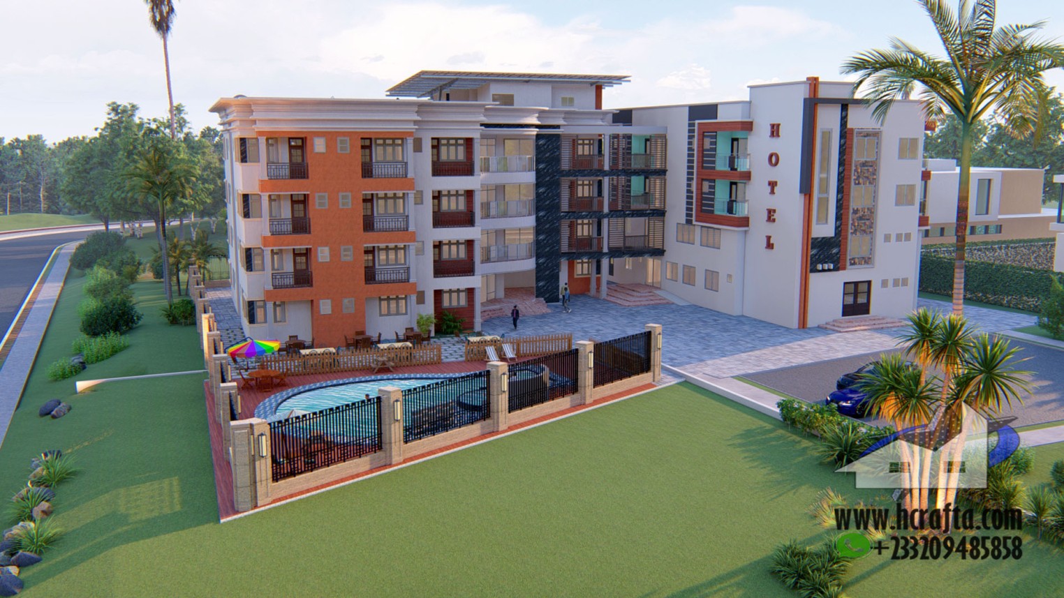 Elegant Hotel Architecture Design