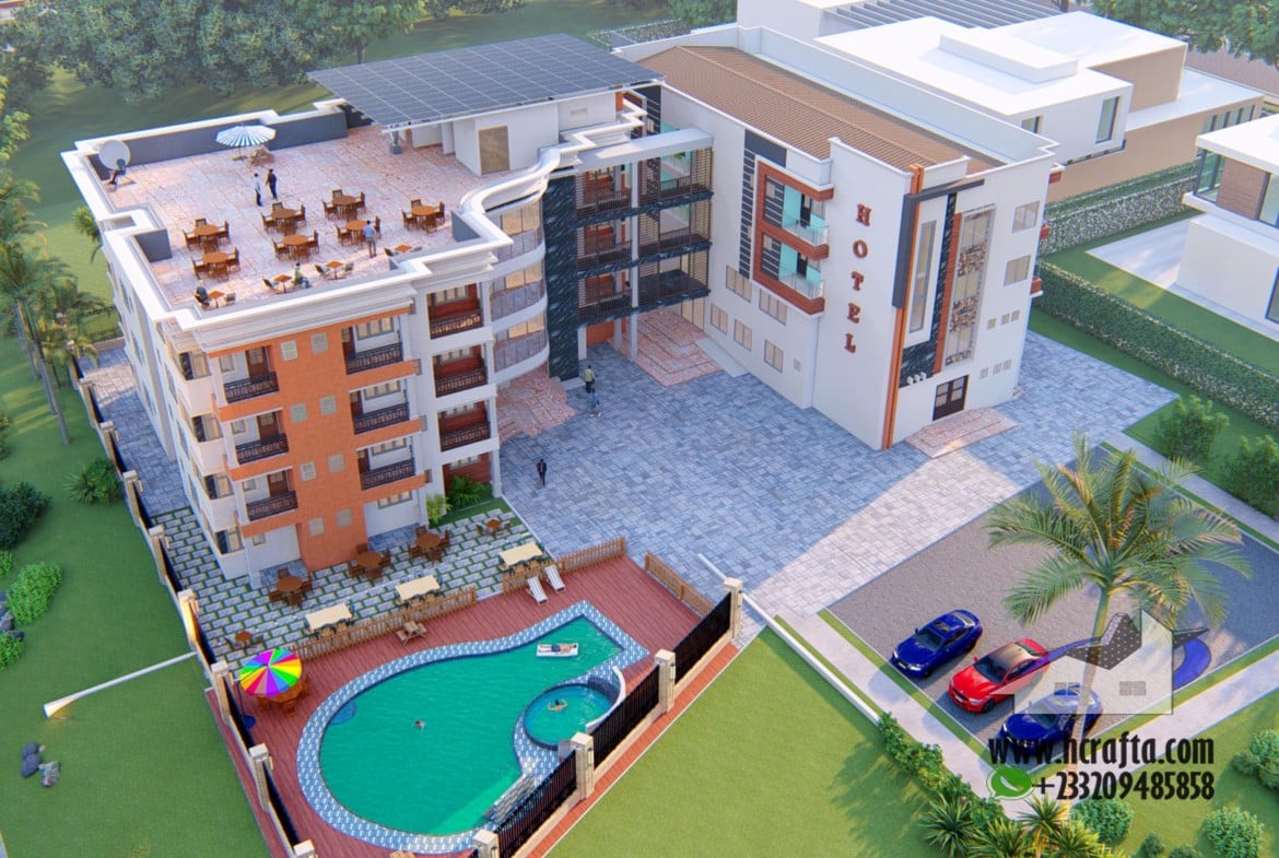 Elegant Hotel Architecture Design