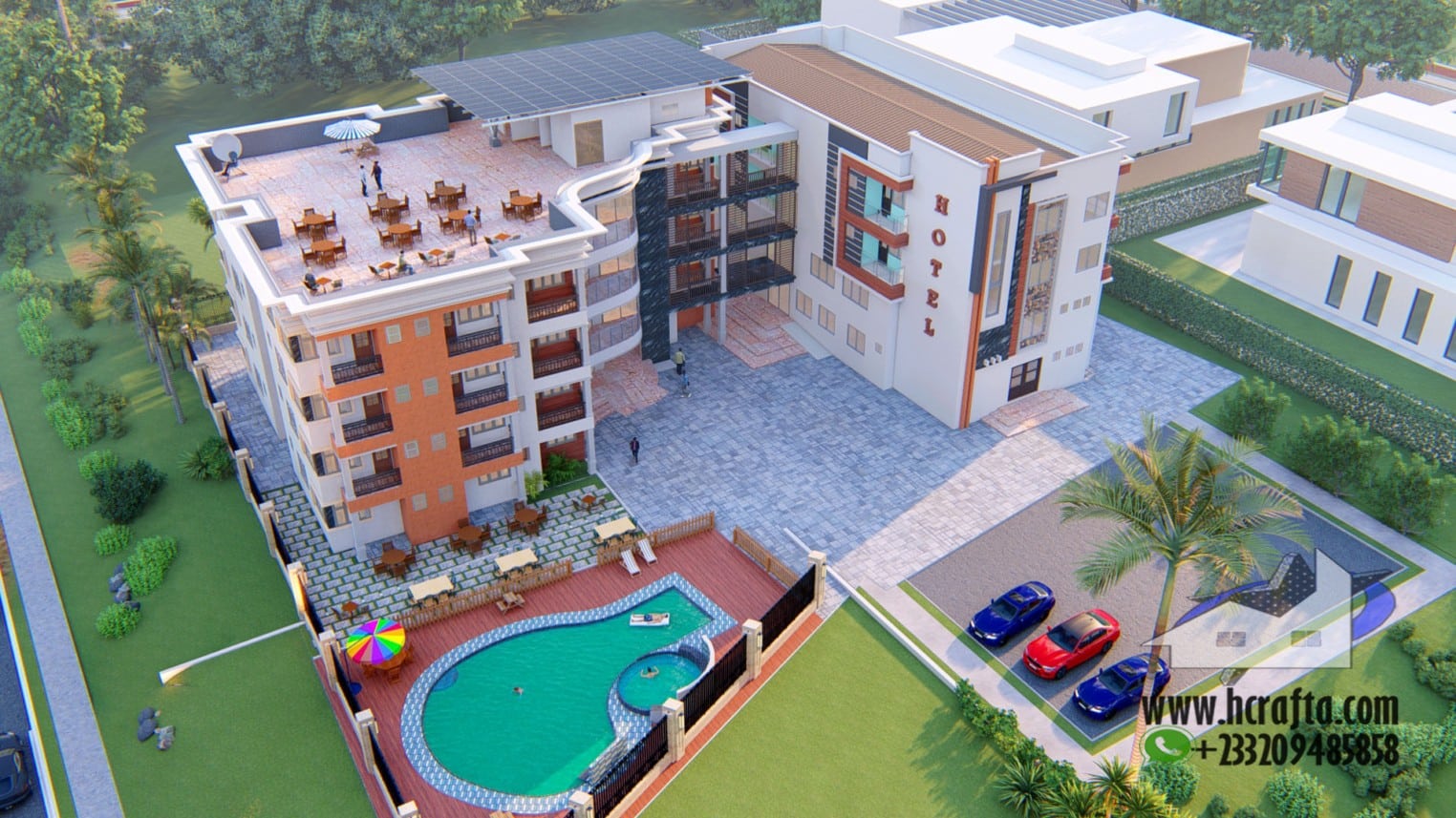 Elegant Hotel Architecture Design