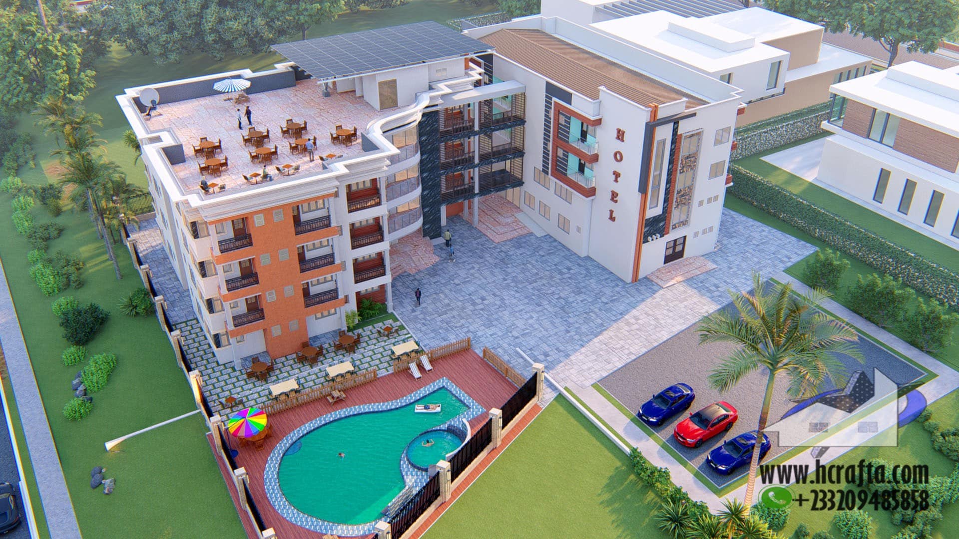 Elegant Hotel Architecture Design