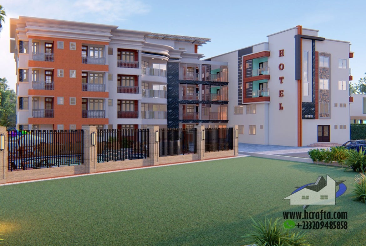 Elegant Hotel Architecture Design