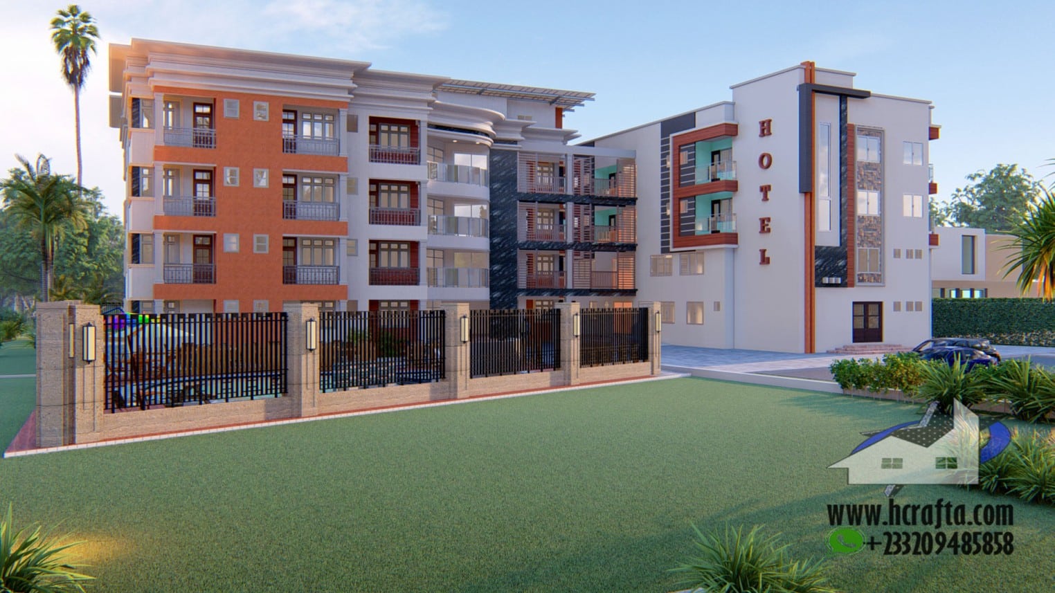 Elegant Hotel Architecture Design