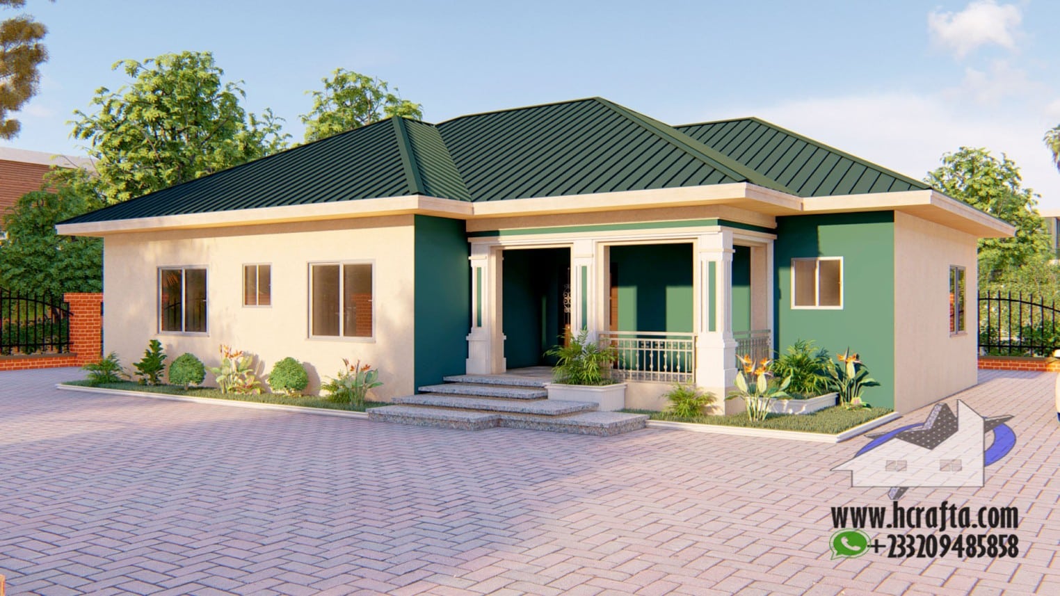 Modern 2 Bedroom House Design