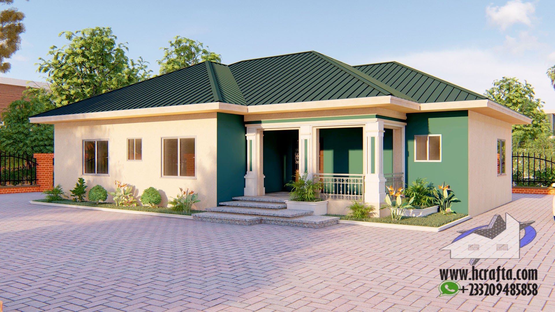 Modern 2 Bedroom House Design