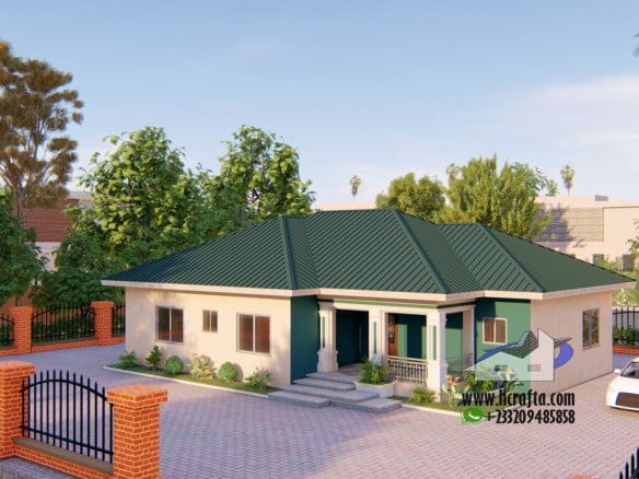 Modern 2 Bedroom House Design