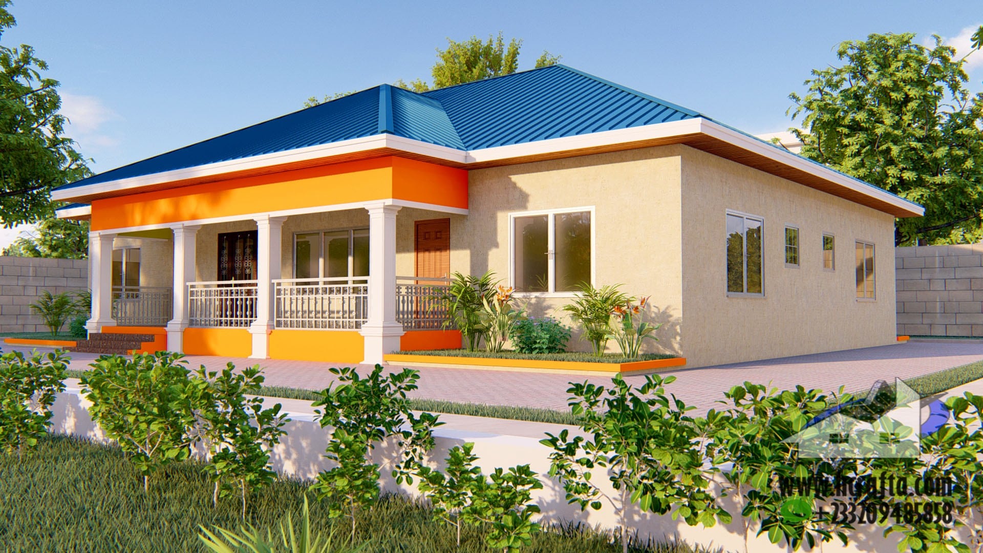 Chic and Functional: Contemporary 5 Bedroom exterior Design Contemporary 5 Bedroom Design