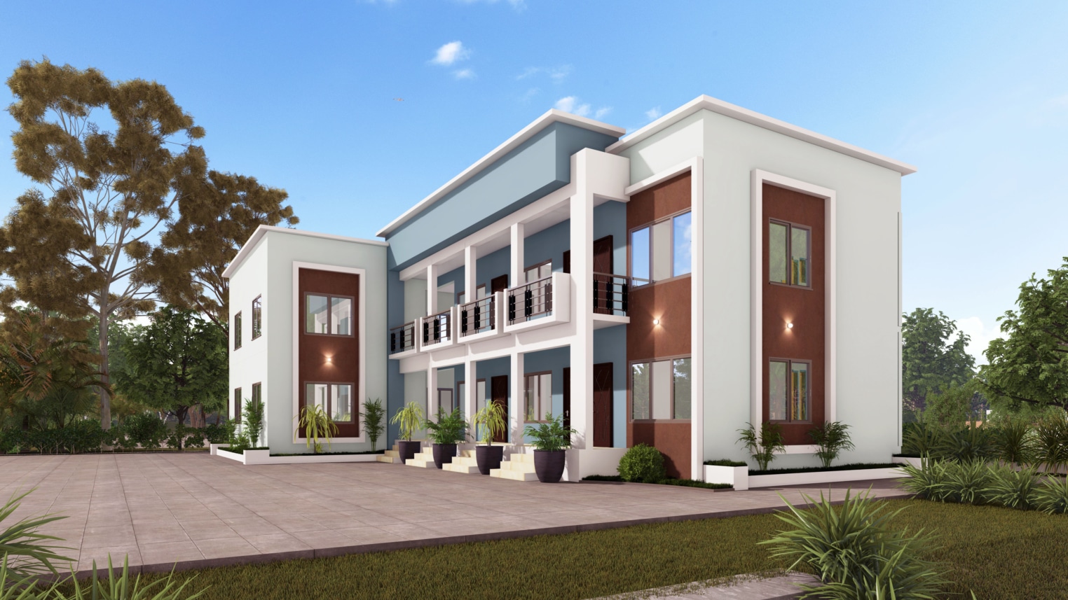  Modern student hostel design with communal areas and individual living spaces