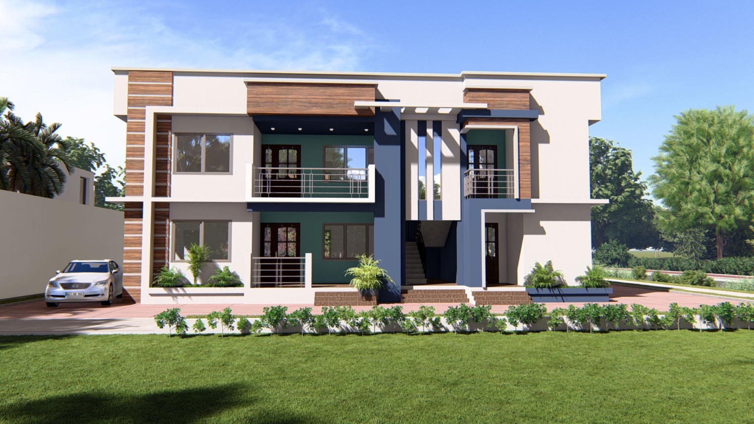 Modern Contemporary Apartment with open-plan living