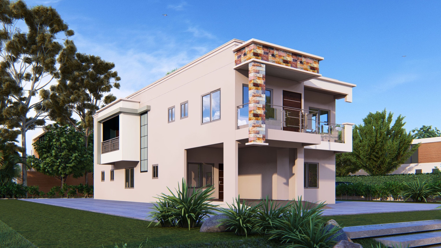 Two-storey apartment 