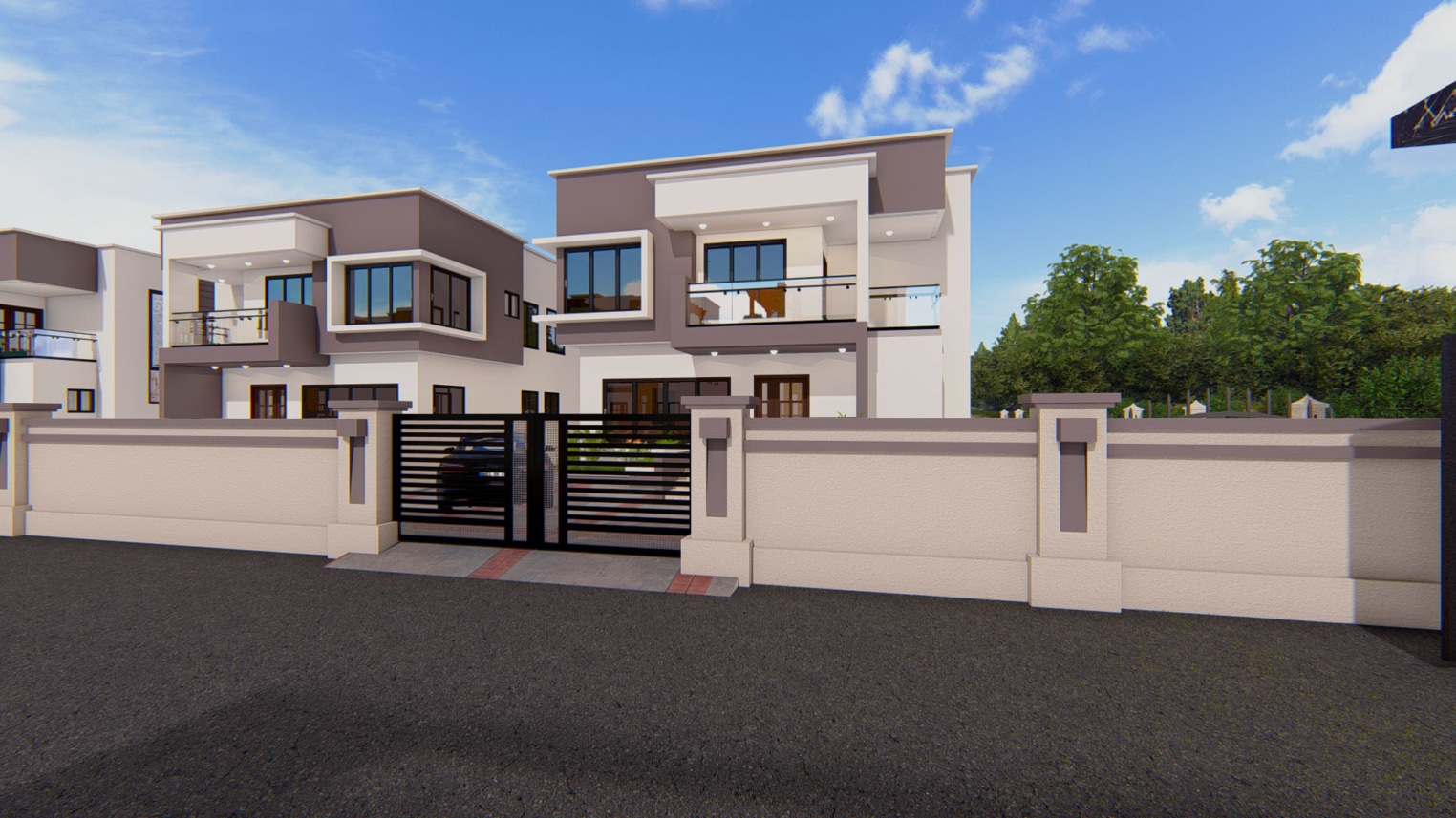 Spacious 4-bedroom house with modern design