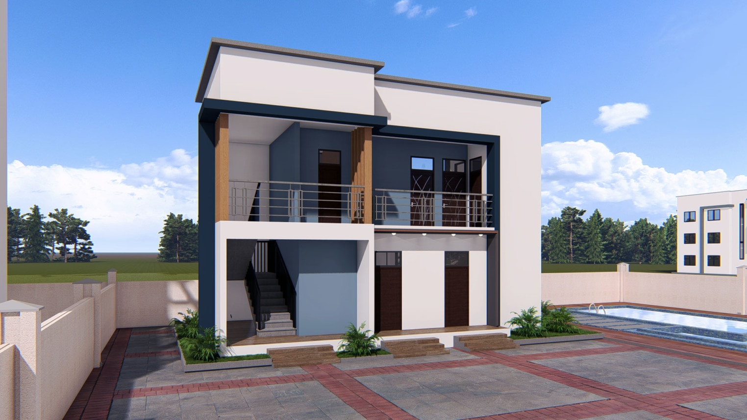 Modern pool house ideas