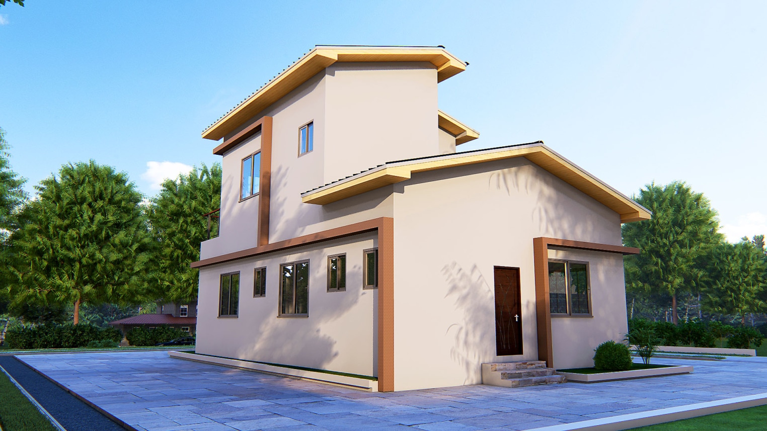 Modern 3-Bedroom Duplex with Contemporary Design