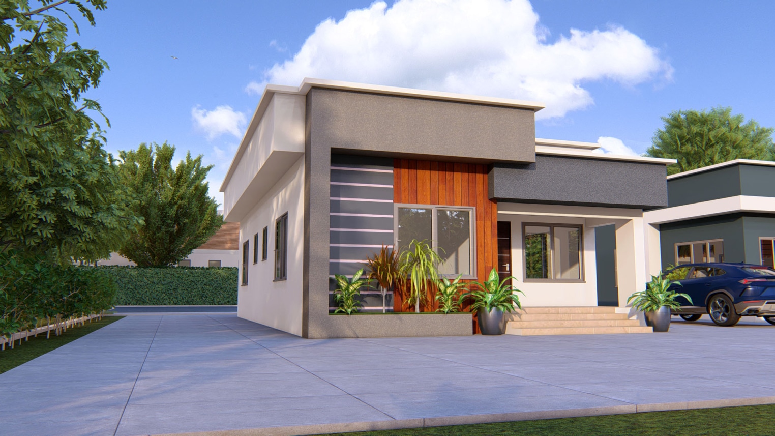 2-bedroom family house 